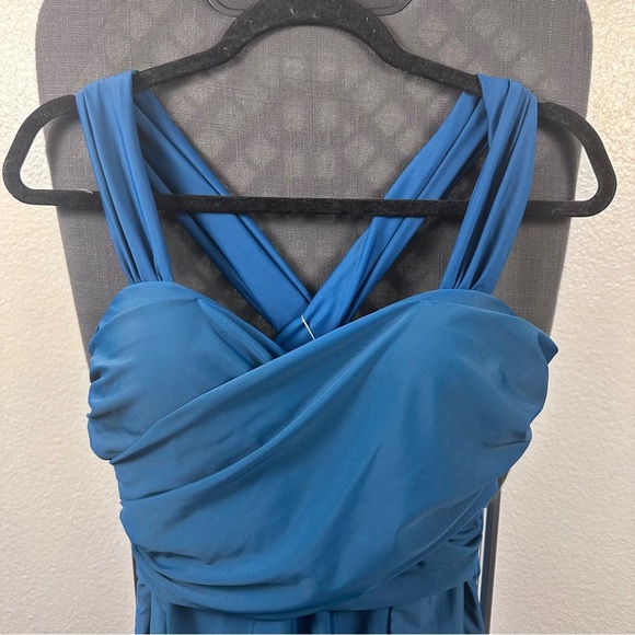 Cocopear Women’s Blue Sweetheart Swimdress Size L - Picture 4 of 7